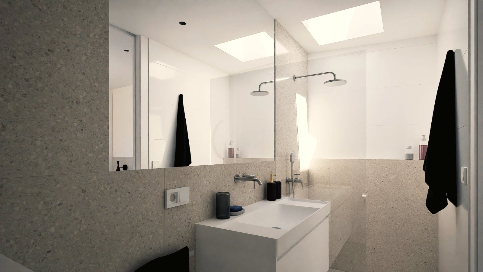 Baño con ducha